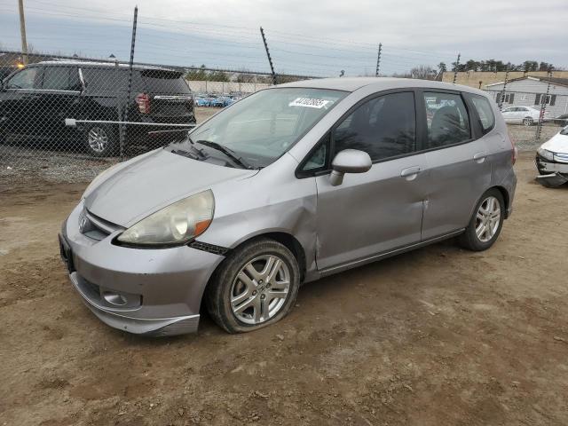 JHMGD38697S068064 - 2007 HONDA FIT S 灰色 照片 1