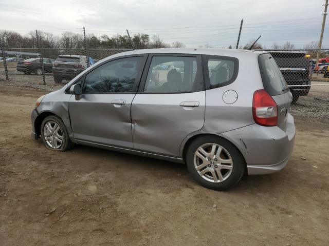 JHMGD38697S068064 - 2007 HONDA FIT S 灰色 照片 2