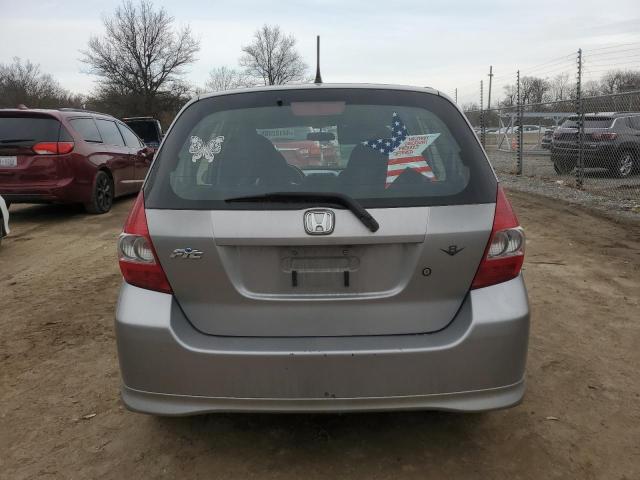 JHMGD38697S068064 - 2007 HONDA FIT S 灰色 照片 6