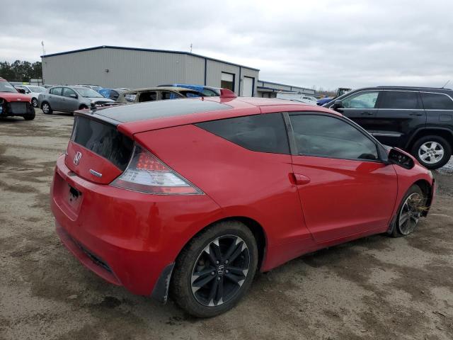 JHMZF1D69FS000066 - 2015 HONDA CR-Z EX RED photo 3