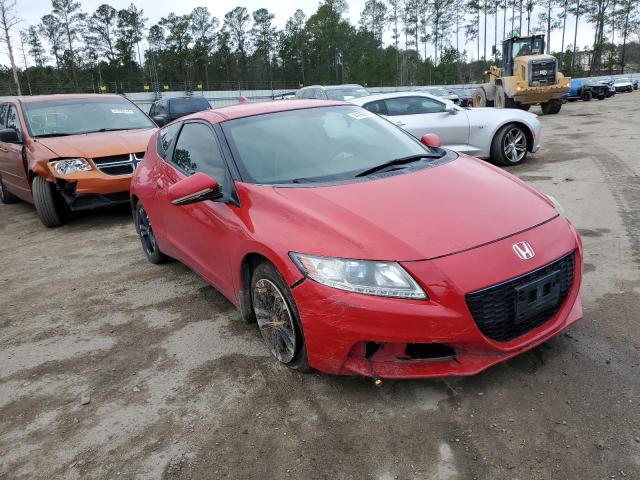 JHMZF1D69FS000066 - 2015 HONDA CR-Z EX RED photo 4