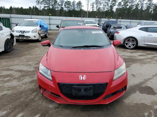 JHMZF1D69FS000066 - 2015 HONDA CR-Z EX RED photo 5