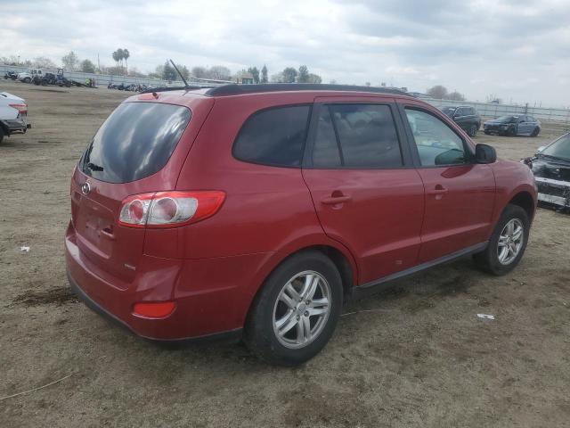 5XYZGDAB9CG124647 - 2012 HYUNDAI SANTA FE GLS RED photo 3