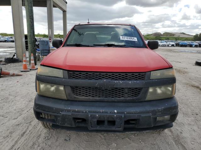 1GCDS136158230687 - 2005 CHEVROLET COLORADO RED photo 5