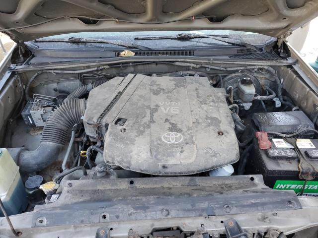 5TEUU42N85Z093024 - 2005 TOYOTA TACOMA ACCESS CAB თაფლისფერი ფოტო 11