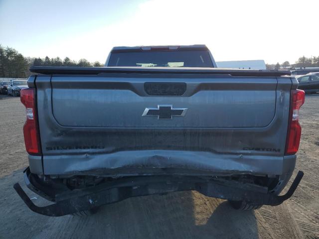 3GCPYBEK3MG463104 - 2021 CHEVROLET SILVERADO K1500 CUSTOM GRAY photo 6