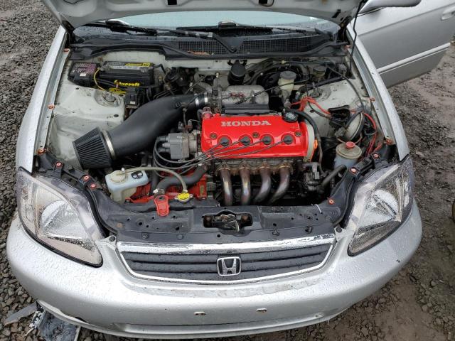 2HGEJ8540XH587837 - 1999 HONDA CIVIC EX SILVER photo 11