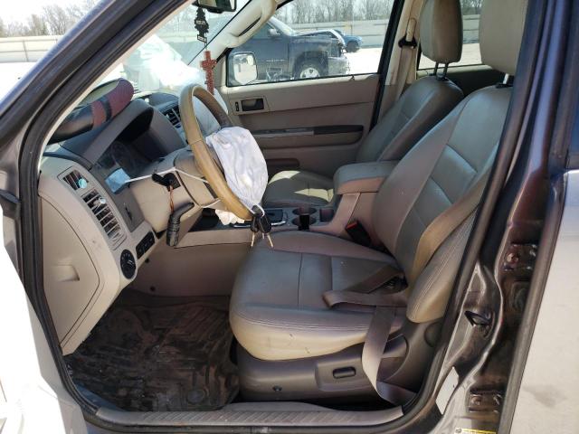 1FMCU0DGXBKA55387 - 2011 FORD ESCAPE XLT GRAY photo 7