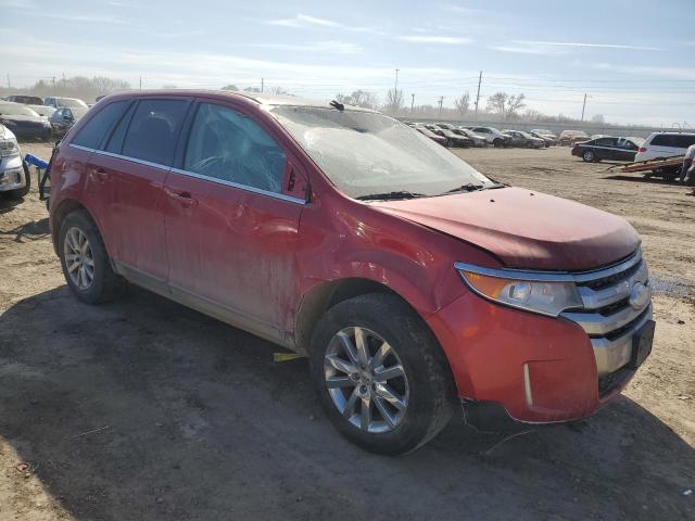 2FMDK3KC1BBB24182 - 2011 FORD EDGE LIMITED RED photo 4