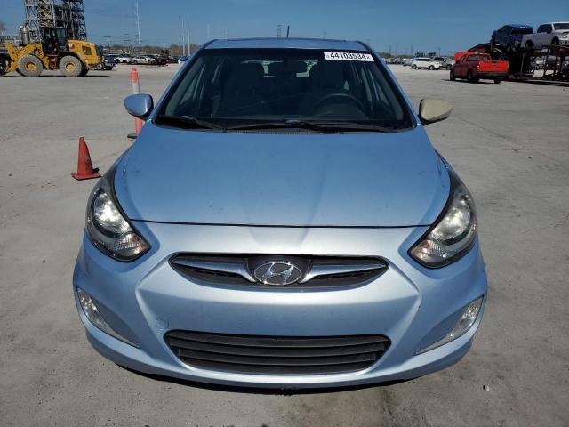 KMHCU5AE8DU121667 - 2013 HYUNDAI ACCENT GLS BLUE photo 5