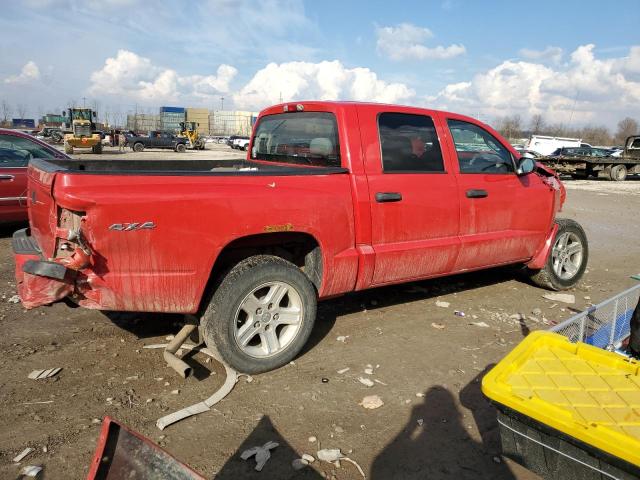 1D7RW3GK5BS619852 - 2011 DODGE DAKOTA SLT RED photo 3