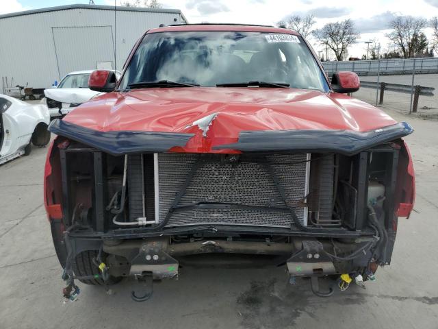 3GNEK13T72G306002 - 2002 CHEVROLET AVALANCHE K1500 RED photo 5