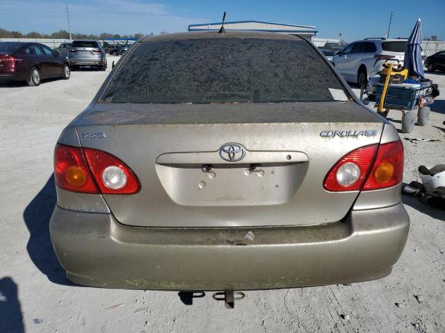 1NXBR32E64Z305294 - 2004 TOYOTA COROLLA CE GOLD photo 6