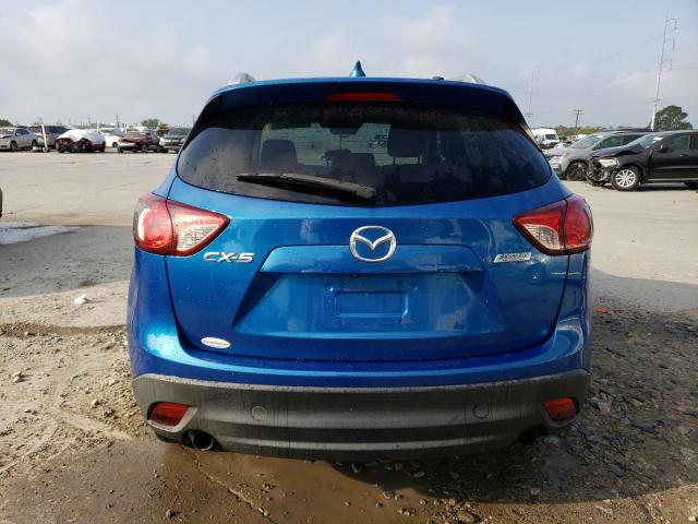 JM3KE2CY5E0303216 - 2014 MAZDA CX-5 TOURING BLUE photo 6