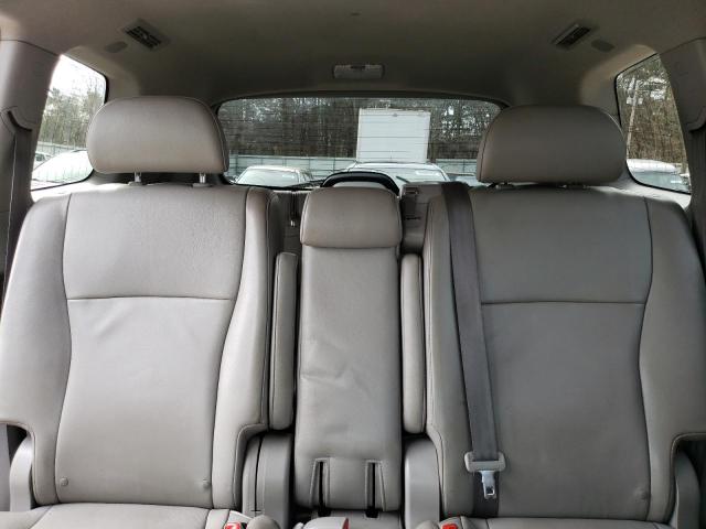 5TDBK3EHXCS136267 - 2012 TOYOTA HIGHLANDER BASE أزرق صورة 10