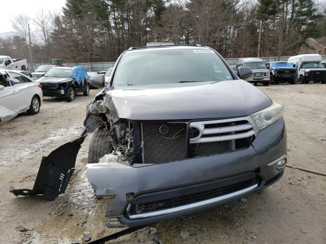 5TDBK3EHXCS136267 - 2012 TOYOTA HIGHLANDER BASE أزرق صورة 5