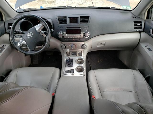 5TDBK3EHXCS136267 - 2012 TOYOTA HIGHLANDER BASE أزرق صورة 8