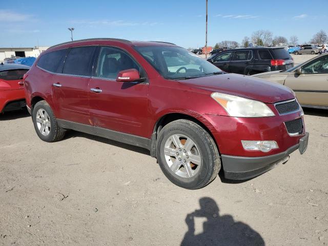 1GNLVFED3AJ269206 - 2010 CHEVROLET TRAVERSE LT RED photo 4