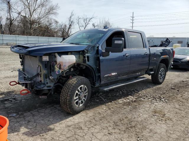 1GT49PEY5NF141780 - 2022 GMC SIERRA K2500 AT4 BLUE photo 1