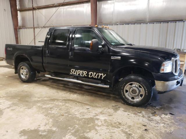 1FTSW21536EA74098 - 2006 FORD F250 SUPER DUTY BLACK photo 4