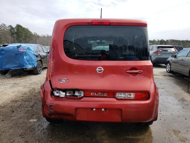 JN8AZ2KR6BT204387 - 2011 NISSAN CUBE BASE RED photo 6