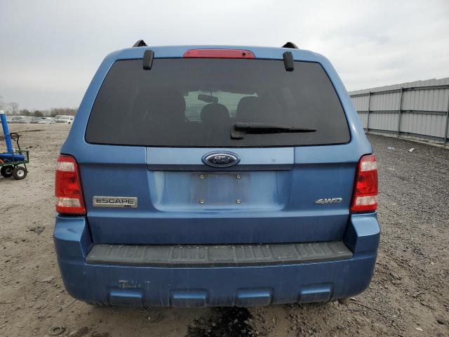 1FMCU93739KA59653 - 2009 FORD ESCAPE XLT BLUE photo 6