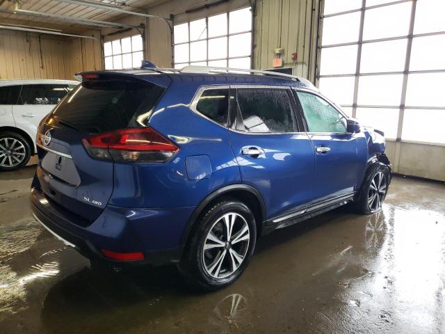 5N1AT2MVXJC732936 - 2018 NISSAN ROGUE S BLUE photo 3