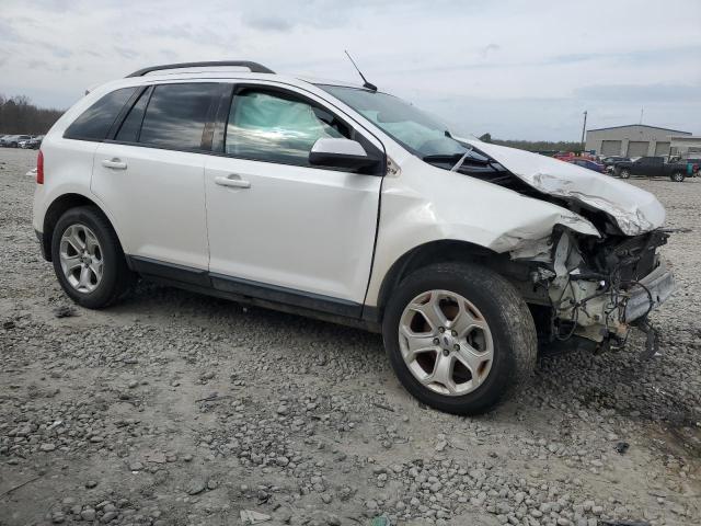 2FMDK4JC6DBB08683 - 2013 FORD EDGE SEL WHITE photo 4