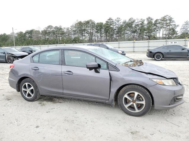 19XFB2F76FE108725 - 2015 HONDA CIVIC SE GRAY photo 4