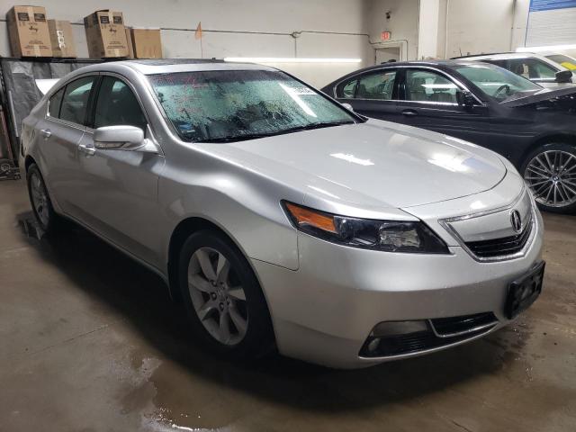 19UUA8F57EA004310 - 2014 ACURA TL TECH SILVER photo 4