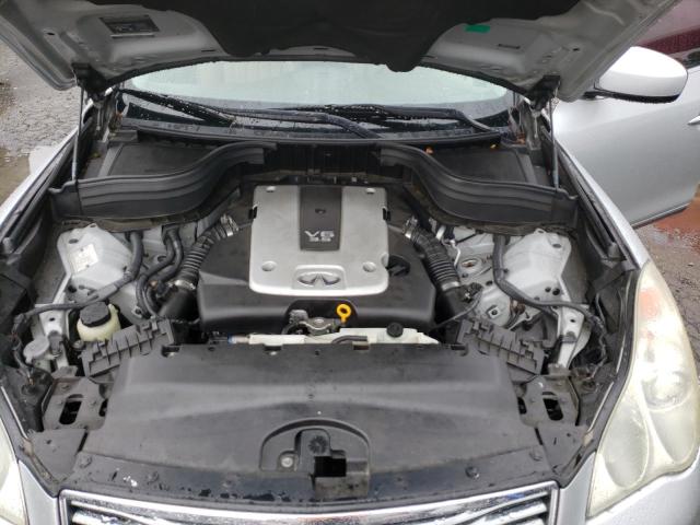 JNKAJ09E28M304580 - 2008 INFINITI EX35 BASE ვერცხლისფერი ფოტო 11
