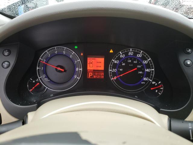 JNKAJ09E28M304580 - 2008 INFINITI EX35 BASE ვერცხლისფერი ფოტო 9