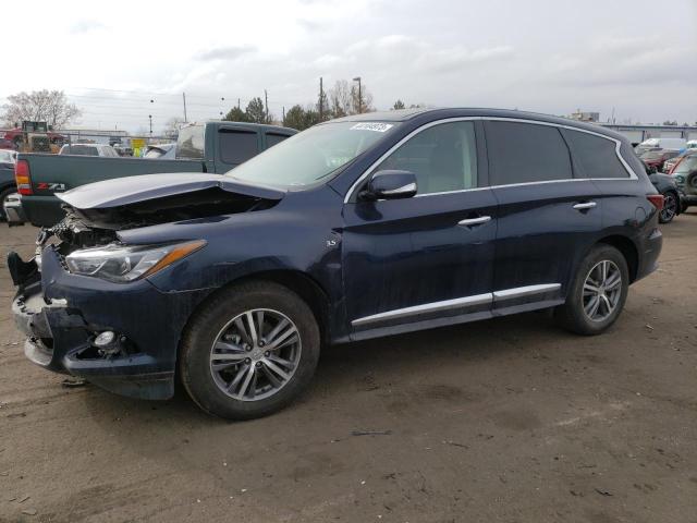 5N1DL0MM6LC516254 - 2020 INFINITI QX60 LUXE BLUE photo 1