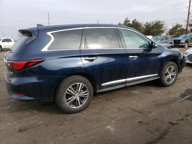 5N1DL0MM6LC516254 - 2020 INFINITI QX60 LUXE BLUE photo 3