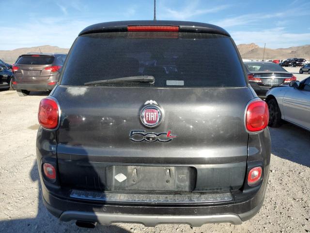 ZFBCFADH1EZ008423 - 2014 FIAT 500L TREKKING GRAY photo 6