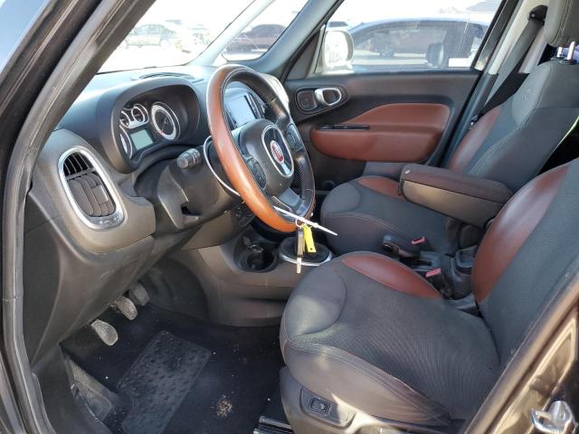 ZFBCFADH1EZ008423 - 2014 FIAT 500L TREKKING GRAY photo 7