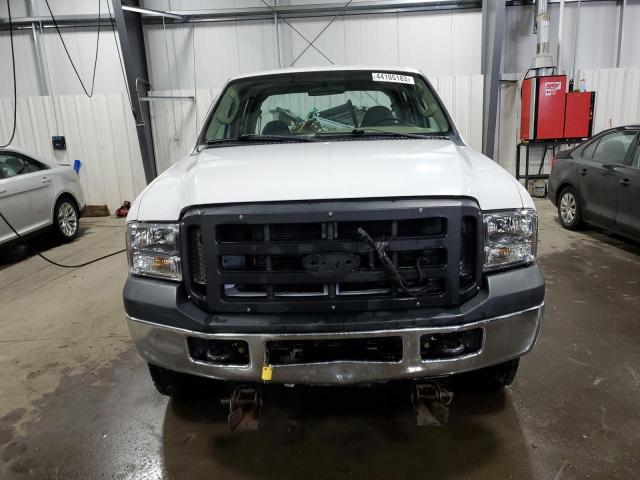 1FTWW31P96EA96163 - 2006 FORD F350 SRW SUPER DUTY WHITE photo 5