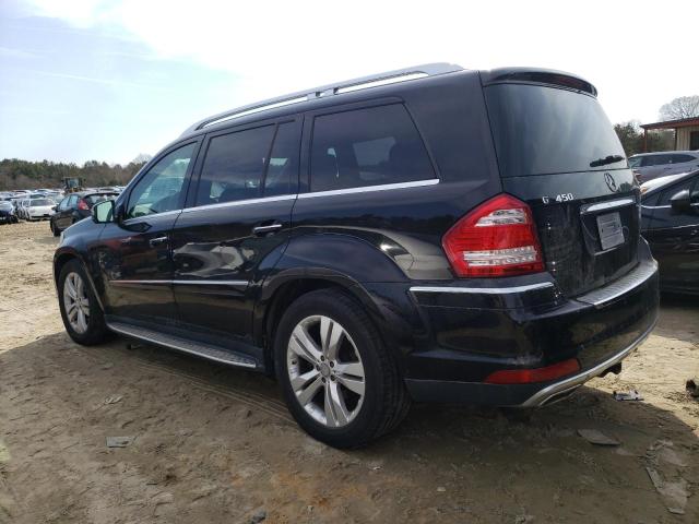 4JGBF7BE9CA784259 - 2012 MERCEDES-BENZ GL 450 4MATIC BLACK photo 2