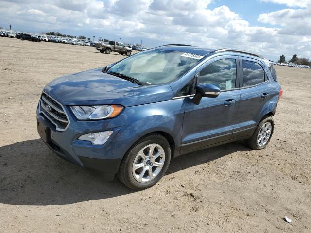 MAJ3S2GE6MC431800 - 2021 FORD ECOSPORT SE BLUE photo 1