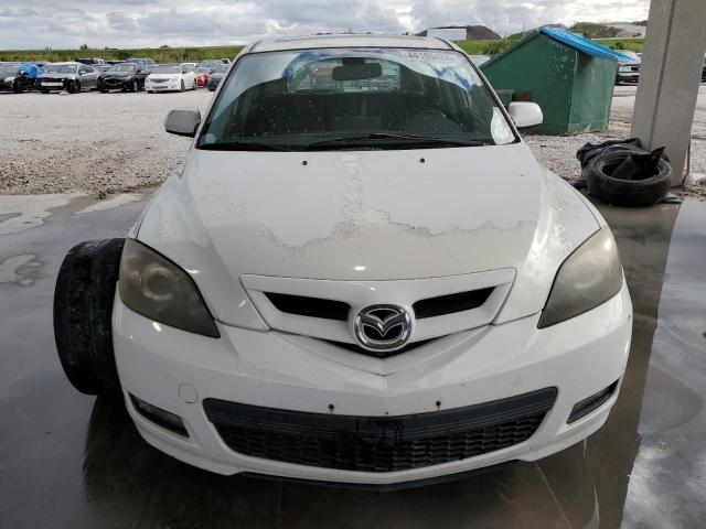 JM1BK344791204769 - 2009 MAZDA 3 S WHITE photo 5