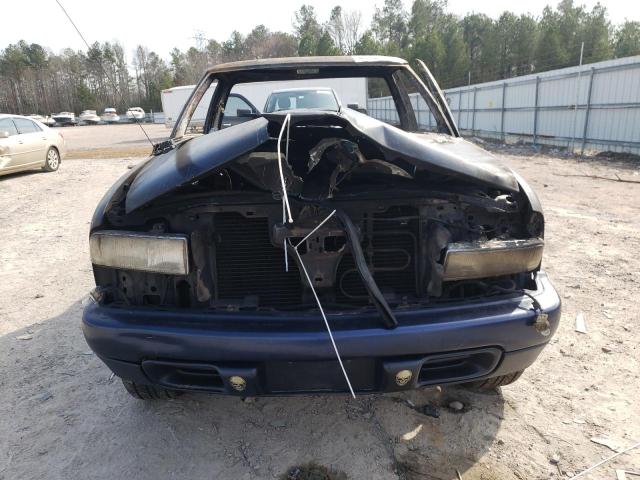 1GCCS1452Y8198483 - 2000 CHEVROLET S TRUCK S10 BLACK photo 5