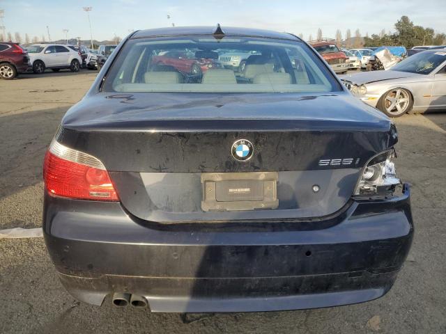 WBANE53516CK87431 - 2006 BMW 525 I BLACK photo 6