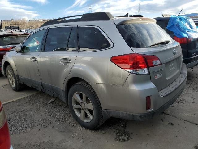 4S4BRBLC3E3303761 - 2014 SUBARU OUTBACK 2.5I LIMITED GRAY photo 2