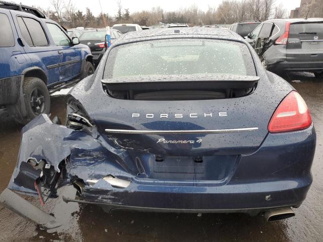 WP0AA2A71DL010176 - 2013 PORSCHE PANAMERA 2 BLUE photo 6