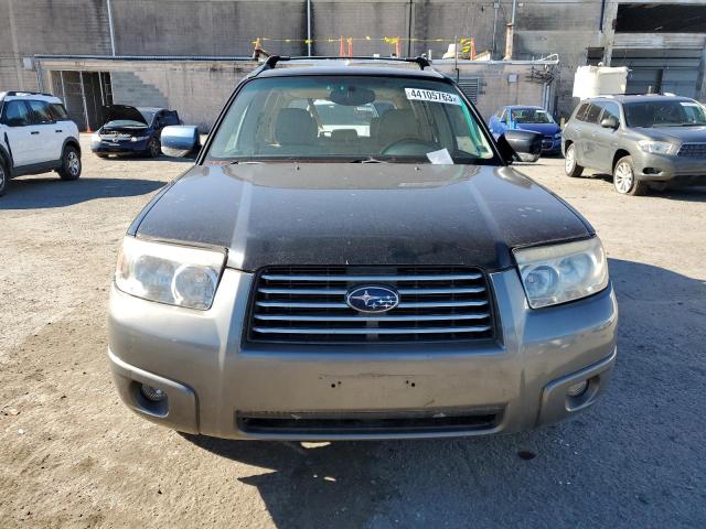 JF1SG67676H715276 - 2006 SUBARU FORESTER 2.5X LL BEAN BLACK photo 5