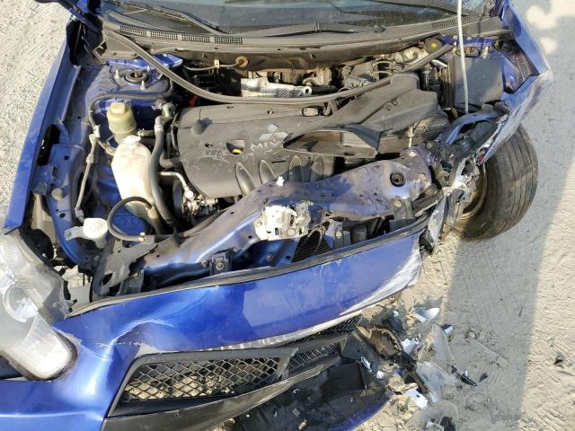 JA3AU26U48U026649 - 2008 MITSUBISHI LANCER ES BLUE photo 11