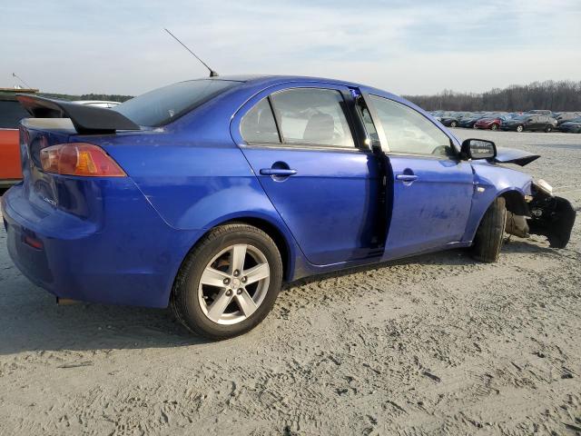 JA3AU26U48U026649 - 2008 MITSUBISHI LANCER ES BLUE photo 3