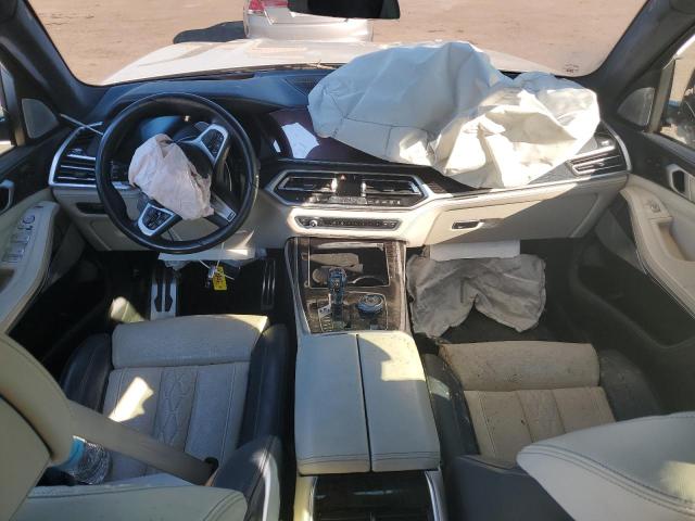 5UXCX4C59KLB39473 - 2019 BMW X7 XDRIVE50I WHITE photo 8