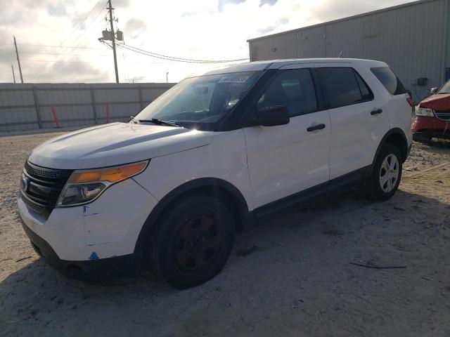 1FM5K8AR9FGC52353 - 2015 FORD EXPLORER POLICE INTERCEPTOR Ақ фото 1