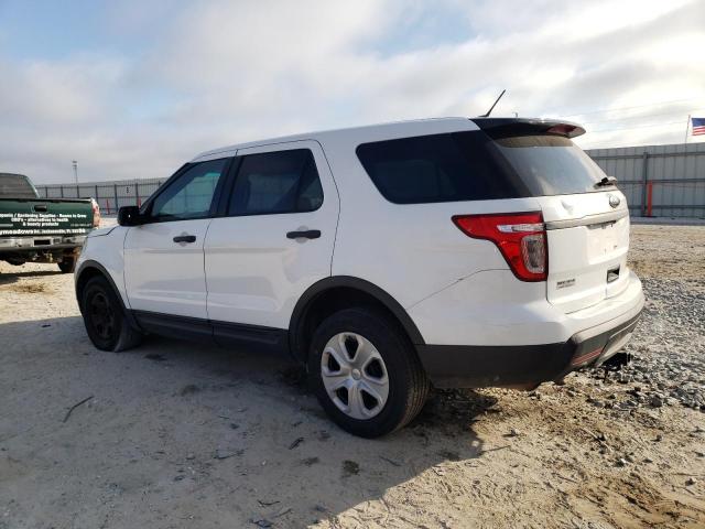1FM5K8AR9FGC52353 - 2015 FORD EXPLORER POLICE INTERCEPTOR Ақ фото 2